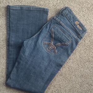 Kut from the Kloth Dark Blue Flare Jeans